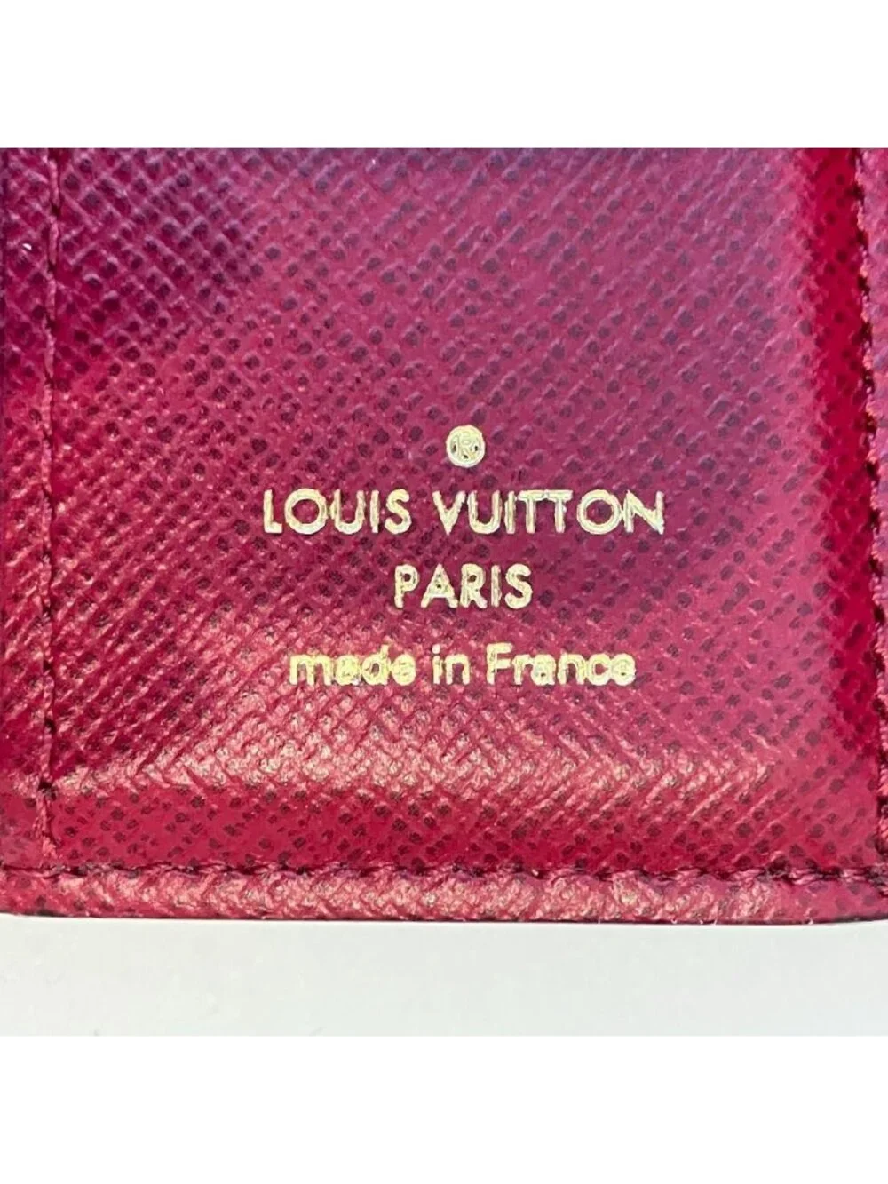 Louis Vuitton Portefeuille Zoe Monogram Compact Wallet Fuchsia Brown